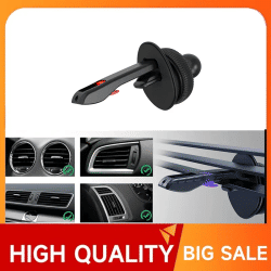 Soporte Universal para teléfono con cabezal de bola de 17MM para salida de aire de coche, Base para soporte para teléfono móvil con salida de aire para coche