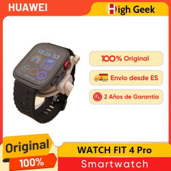 HUAWEI WATCH FIT 4 Pro Smartwatch Pantalla AMOLED en color de 1,82 pulgadas 5 ATM Bluetooth Llamadas Sensor ECG Deportes al aire libre de nivel profesional Hasta 10 días de duración de la batería