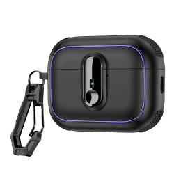 Funda Protectora para Auriculares AirPods Pro 3, Carcasa de TPU y PC Resistente a Impactos para AirPods Pro 2, 2.ª, 4.ª, 3.ª y 1.ª Generación con Gancho