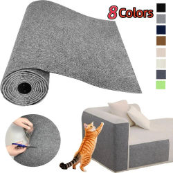 Alfombrilla Rascadora para Gatos Recortable, Protector de Sofá Autoadhesivo, Alfombra Antiarañazos para Gatos, Protector de Muebles para Sofá