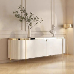 Cajoneras de lujo, soportes para TV, organizador de almacenamiento moderno nórdico para sala de estar, mesa para TV, archivadores portátiles para monitor, muebles de moda