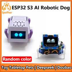 ESP32-S3 Placa de Desarrollo para Robot de Diálogo por Voz con IA, Perro Mecánico, Mascota de Mesa de Juguete, Deepseek