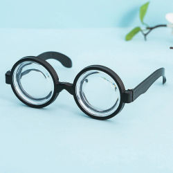 Gafas de forma redonda, accesorios divertidos para gafas de Halloween, disfraces de Cosplay, accesorios de decoración para fiestas, regalo de recuerdo de fiesta para niños y adolescentes