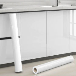 Película nacarada para cocina, papel tapiz impermeable de PVC para habitación, pegatinas de pared autoadhesivas DIY, pegatinas de pared para muebles de cocina y armario
