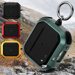 Funda protectora Armor para AirPods Pro 3, 2. a generación, AirPods 4, 3. a 3, 2, 1a generación, accesorios, Funda a prueba de golpes