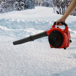Soplador de Hojas 3 en 1 a Gasolina, Aspiradora y Trituradora Inalámbrica con Bolsa (275.45CFM), Soplador Ligero de Gasolina de 25.4cc y 2 Tiempos, Ideal para el Cuidado del Césped
