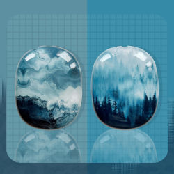 Adecuado para funda protectora Apple Airpods Max, carcasa blanda de TPU transparente, auriculares Bluetooth, a la moda y a la moda