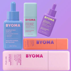 BYOMA Crema facial en gel hidratante y reparadora, extracto de plantas naturales, esencia iluminadora facial, esencia suavizante para la piel, cuidado de la piel del rostro