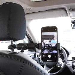 Soporte para teléfono de coche para grabación de vídeo, soporte articulado para teléfono móvil, televisión móvil, teléfono Pov, Iphone, soporte para asiento de coche