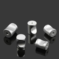 5/10/20 piezas perillas redondas de aleación de aluminio para puertas, manijas para armarios, cajones, cocina, baño, muebles, accesorios de Hardware