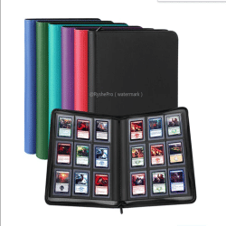 Carpeta para 9 Cartas Coleccionables, para YuGiOh, MTG, TCG, con Capacidad para más de 252 Cartas ​ Álbum para Guardar Tarjetas Impermeable