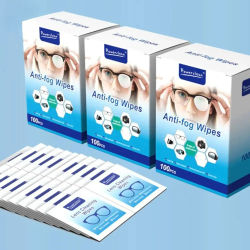100 uds/1-5 cajas de limpiador de gafas, toallitas húmedas desechables antiniebla, eliminador de polvo, toallitas de limpieza para lentes, gafas de sol, pantalla de teléfono