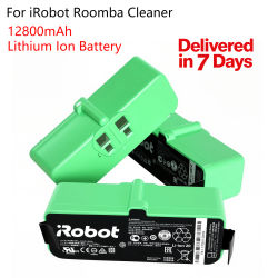 Batería de iones de litio de 12800mAh para iRobot Roomba Cleaner series 900, 800, 700, 600, 960, 980, 981, 966, 895, 695, 692, 690, 675, 780, 860, 891
