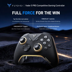 Control inalámbrico Bluetooth Flydigi Vader 5 Pro V2 versión global, multiplataforma para PC, NS2, móvil y Steam, en stock.