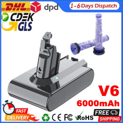 Para Dyson V6 batería de aspiradora para Dyson V6 Fluffy V6 Animal SV03 SV05 SV07 SV09 DC62 DC58 DC59 DC61 DC74 DC72