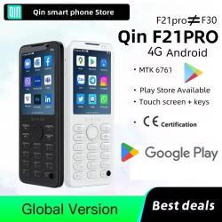 Nuevo Teléfono inteligente Qin F21 Pro con pantalla táctil de 2,8 pulgadas, 3GB + 32GB/4GB 64GB, Bluetooth 5,0