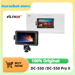 Monitor Portátil VILTROX DC-550 Pro II de 5.5' 1920x1080 4K, Monitores Profesionales HDMI con Pantalla Táctil, Monitor de Campo con 3D LUT