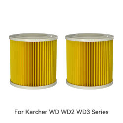 Para Karcher WD WD2 WD3 WD1 MV3 MV2 Series aspiradora en seco y húmedo filtro de cartucho de repuesto accesorios de herramientas de limpieza del hogar