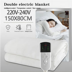 RUIANBAO manta calefactora manta eléctrica temporizador almohadilla calefactora 220V 150*80cm colchón térmico calentador de cuerpo de invierno calentador de cama caliente
