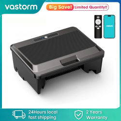 Robot Limpiafondos de Piscina Solar Vastorm Y90P, Aspiradora de Superficie Inalámbrica con Control por Aplicación y Autoparqueo para Limpieza de Piscinas
