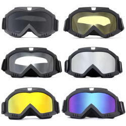 Gafas Antiviento HD para Motocicleta, Deportes al Aire Libre, Gafas de Sol, Protección UV para Motocross, Esquí, Verano, Máscaras