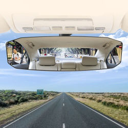 Espejo Interior para bebé, espejo retrovisor para coche, asiento trasero, Monitor para bebé, Universal, gran angular, vista clara, espejos para bebé, conducción de seguridad
