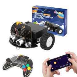 ACEBOTT Kit de coche robot inteligente para BBC Micro:bit STEM Science Kits Robots de codificación