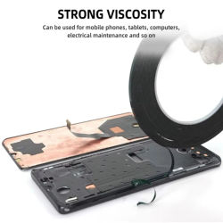 Cinta de doble cara para reparación de teléfonos móviles, 10M, para pantalla táctil de teléfono móvil, Panel LCD, pegatina de espuma autoadhesiva de 3mm