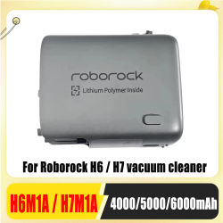 Batería de Alta Calidad H6M1A H7M1A 22.2V 6000mAh para Aspiradora Roborock H6 H7, Batería de Repuesto Nueva