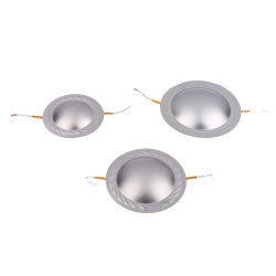 Oferta Especial: 1 Unidad de Membrana de Titanio para Altavoz de Audio de 34.4/44.4/51.5/72.2/74.5MM, Bobina de Voz para Tweeter, Reparación de Altavoces de Agudos DIY