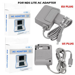 Nuevo adaptador de cargador de fuente de alimentación de CA para NDS Lite, cargador de viaje para el hogar y la pared, adaptador de corriente alterna para consola de juegos NDSLite NDSL