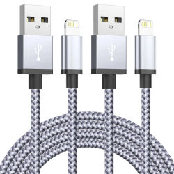 Cable cargador USB de carga rápida para iPhone 14 13 12 11 Xs Max Xr X 8 7 6 Plus iPad Origin teléfono móvil Cable de datos largo 1m 2m 3m