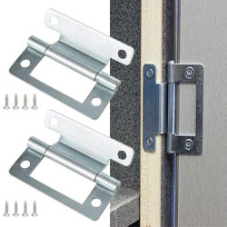 Bisagras plegables para puerta de habitación, accesorios creativos para muebles, armario, autocaravana, caravana, 5 unidades por juego