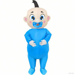 Nuevos disfraces inflables para bebés para adultos, divertidos trajes de mascota inflables para niños y niñas, espectáculo de bebés, fiesta de disfraces, Carnaval de Halloween