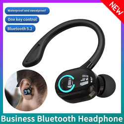 VAORLO S10 nuevo auricular Bluetooth deporte negocios auricular de un solo oído con buena gama deportiva y reducción de ruido usando