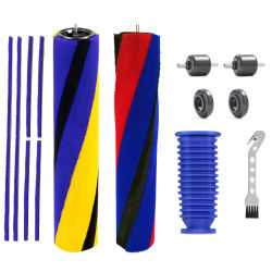 Ruedas de tiras de felpa, barra de cepillo de rodillo suave para Dyson Gen5 V8 Slim V10 Slim V12 Detect Slim V15S V15, pieza de aspiradoras