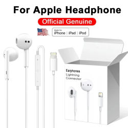 Audífonos Intrauditivos con Cable Lightning de 3.5MM y Bluetooth para Apple iPhone 17 16 15 14 13 11 12 Pro Max Plus