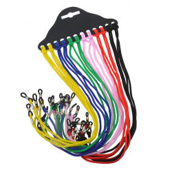 12 UDS-1 Juego de cordón para gafas, gafas de nailon de colores a la moda, cuerda para gafas de sol, gafas de lectura, cadena antideslizante, cadena para gafas de sol