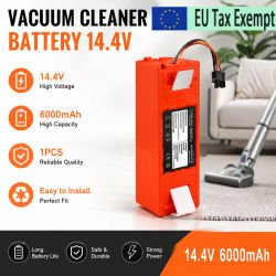 Batería de Repuesto de Iones de Litio de 14.4V 5.2Ah para Robot Aspirador Xiaomi y Roborock S50 S51 S55 T60 E352-00 S502-00 C10 E20 E35
