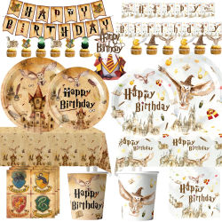 Decoraciones de Fiesta de Cumpleaños de Cartoon Magicss, Globos de Academia, Bolsas de Regalo, Artículos para Eventos, Recuerdos para Baby Shower, Juego de Vajilla