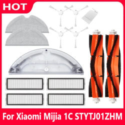 Para Xiaomi Mijia 1C STYTJ01ZHM Cepillo principal lateral tanque de agua paño de mopa filtro HEPA Kit de piezas accesorios de Robot aspirador