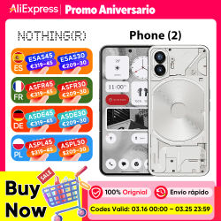 NOTHING Phone (2) LTPO OLED flexible de 6,7 pulgadas Snapdragon 8+ Gen 1 Nothing OS 2.0 Cámara trasera dual de 50 MP Cámara frontal de 32 MP