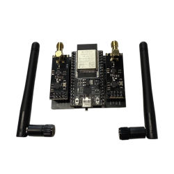 Versión 1.2 ESP32 DevKitC + NRF24L01 PA LNA, Módulo de Desarrollo de 2.4GHz, Compatible con Pruebas de Señal Bluetooth y Soporte Wifi