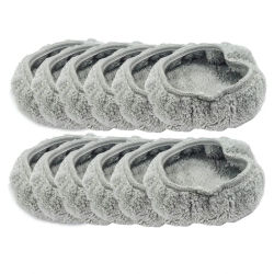 Trapo de limpieza de microfibra para Robot limpiador de ventanas, fregonas reutilizables de 14,5 cm para Robot aspirador redondo Universal, toalla, paño para polvo