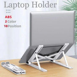 Soporte Plegable y Portátil para Laptop, Base Ajustable para Monitor de Computadora, para MacBook, iPad Air, Tablet, Notebook, Soporte de Escritorio