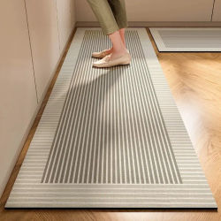 Alfombra de Diatomita Japonesa para Cocina, Nueva, 1 Pieza, Super Antideslizante, Super Absorbente, Fácil de Manejar