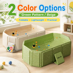 Bañera Plegable para Bebés, Bañera Portátil Gruesa para Niños, Bañera Plegable para Bebés, Aislamiento Térmico, Almacenamiento para Viajes