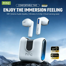 HTC NE49 auriculares Bluetooth V6.0 TWS auriculares inalámbricos deportivos auriculares de juego de latencia Ultra baja auriculares de larga duración