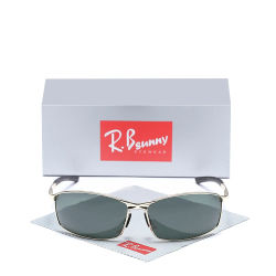 Gafas de sol polarizadas para hombre, gafas de sol rectangulares con espejo, montura de aleación para hombre, gafas de sol UV400, gafas informales