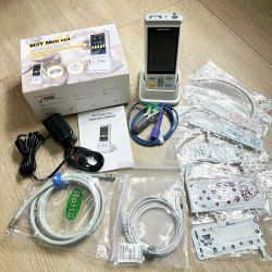 Monitor portátil para mascotas M3T Mini, Monitor de oxígeno en sangre, presión arterial, temperatura corporal, móvil recargable incorporado